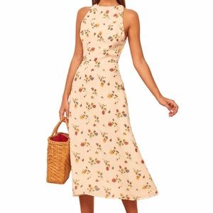 Reformation | Harlem Floral Print Midi Dress NWOT